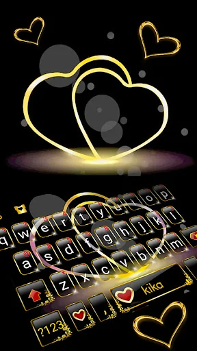 Luxury Gold Heart Theme