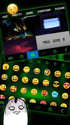 Matrix Hacker Keyboard Backgro screenshot 4