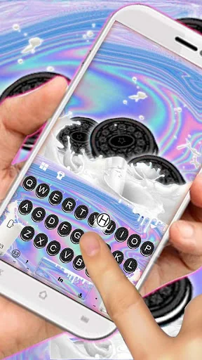 Milk Cookie Keyboard Theme screenshot 2