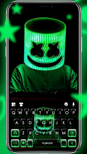 Neon DJ Cool Man Theme
