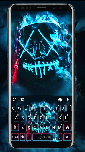 Neon Fire Purge man Theme