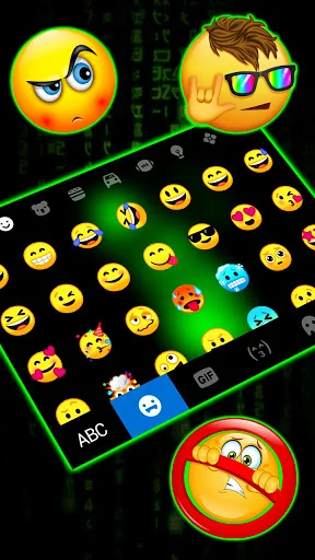 Neon Hacker Theme screenshot 3