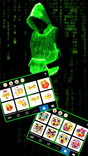 Neon Hacker Theme screenshot 4