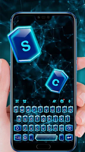 Neon Tech 3D Theme