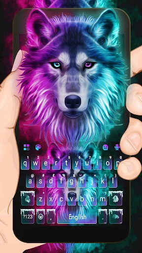 Neon Wolf New Theme