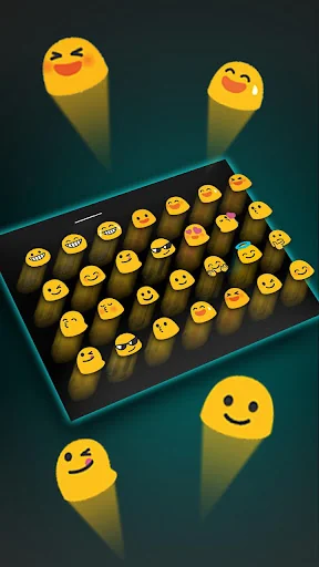 Next Tech 3d Keyboard Theme screenshot 3