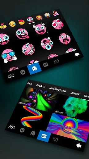 Next Tech 3d Keyboard Theme screenshot 4