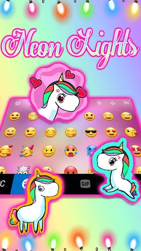 Party Lights Keyboard Theme screenshot 3