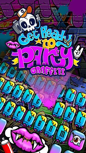 Party Graffiti Theme screenshot 1
