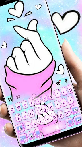 Pastel Love Keyboard Theme