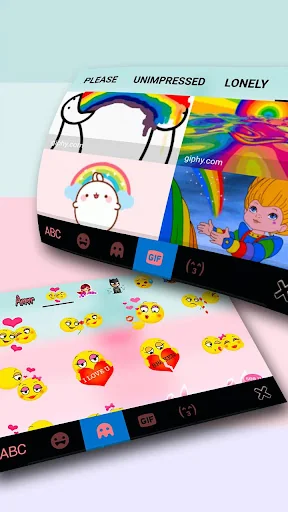 Pastel Pineapple Keyboard Them screenshot 4