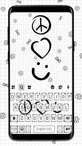 Peace Love Doodle Theme