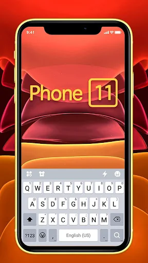 Phone11 Keyboard Theme screenshot 1