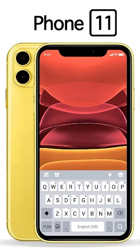 Phone11 Keyboard Theme screenshot 2