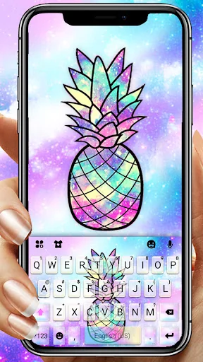 Pineapple Galaxy 2 Keyboard Th