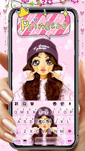 Pink Cute Girl Theme