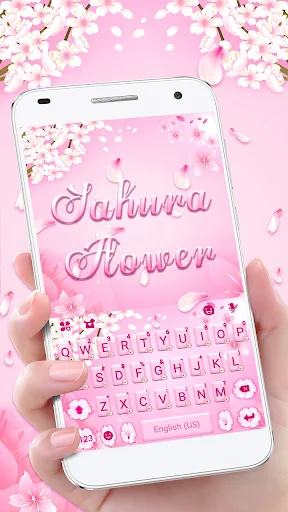 Pink Floral Sakura Theme
