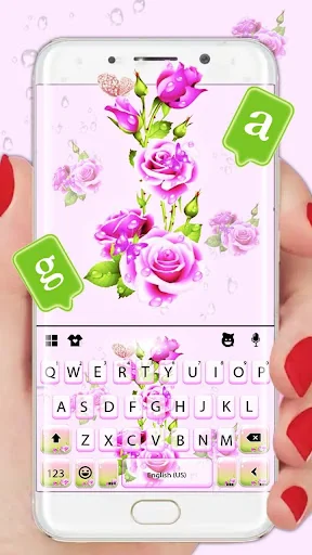 Pink Flowers Theme