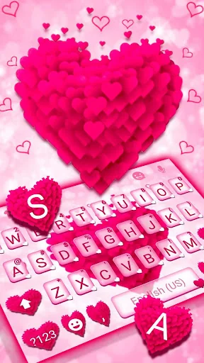 Pink Love Theme screenshot 2