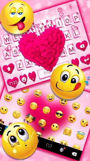 Pink Love Theme screenshot 3