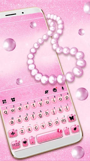 Pink Pearls Bowtie Theme