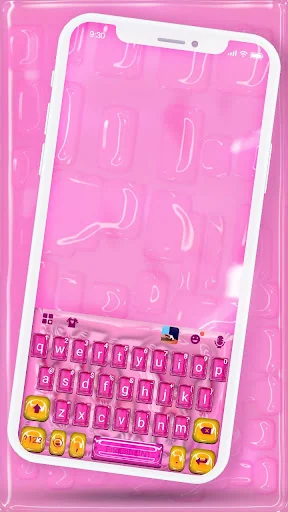 Pink Sweet Jelly Candy Keyboar