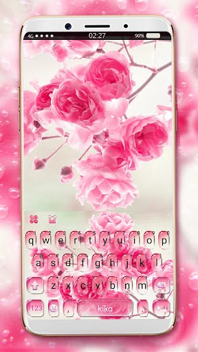 Pink Water Rose Theme