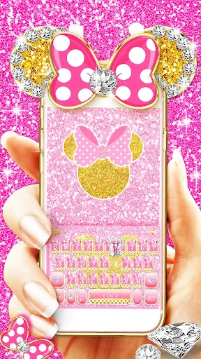 Pink Gold Minny Theme