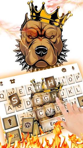 Pitbull King Fire Keyboard The screenshot 2