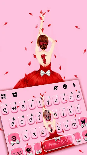 Prom Party Girl Keyboard Theme