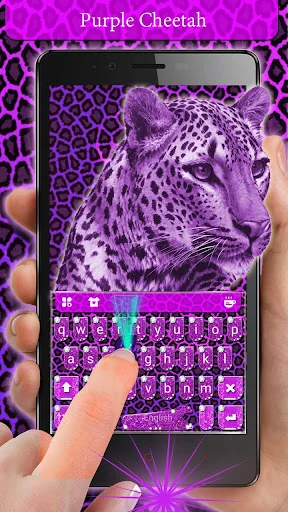 Purplecheetah Keyboard Theme