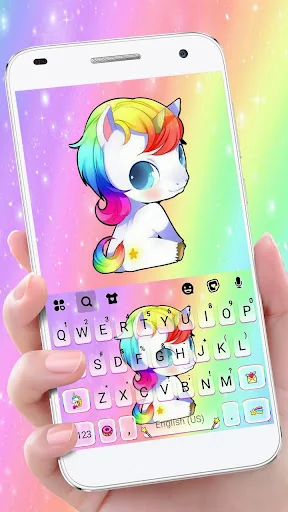Rainbow Unicorn Baby Keyboard