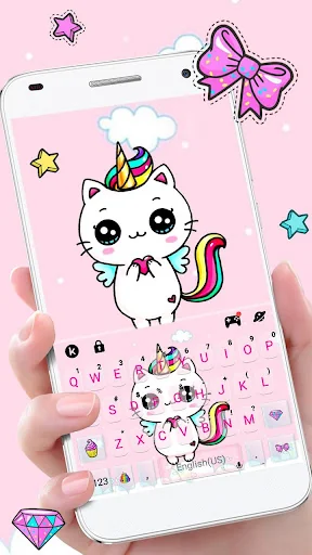 Rainbow Unicorn Cat Theme