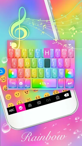 Rainbow1 Keyboard Theme