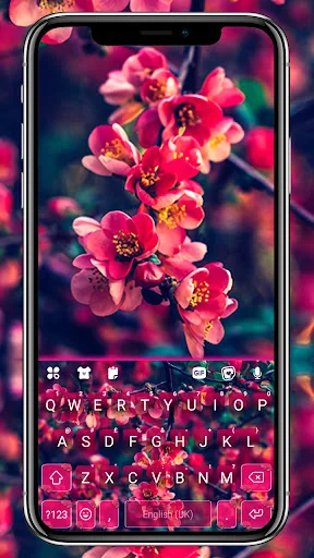 Red Flowers Theme