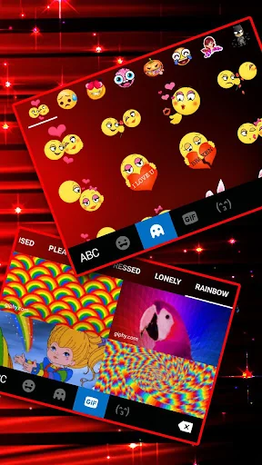 Red LED Flash Theme screenshot 4