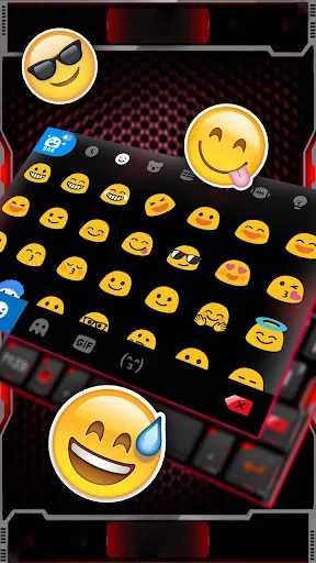 Red Sports Car Racing Keyboard screenshot 3