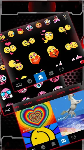 Red Sports Car Racing Keyboard screenshot 4