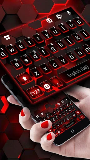 Red Tech 2 Theme screenshot 1