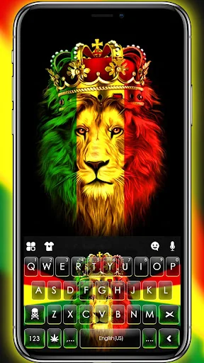 Reggae Lion Crown Theme