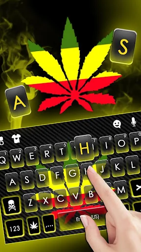 Reggae Style Leaf Theme screenshot 2