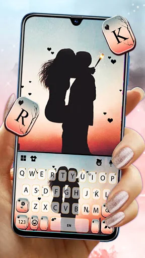 Romance Love Couple Keyboard B