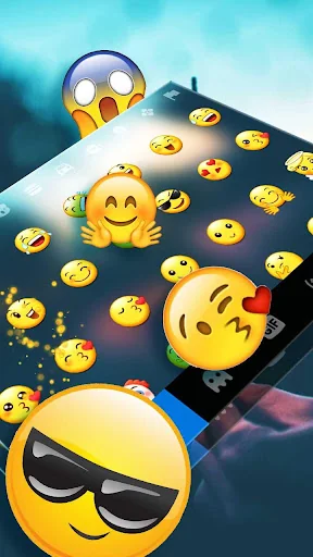 Romantic Firework Keyboard The screenshot 3