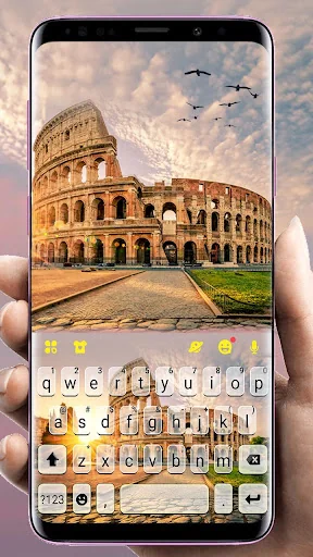 Rome Colosseum Keyboard Theme