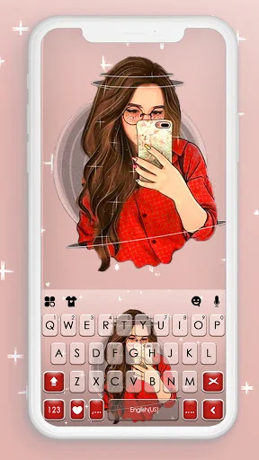 Selfie US Girl Theme