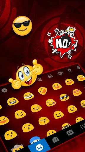 Sharingan Power Keyboard Theme screenshot 3