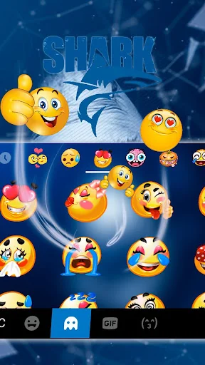 Shark2 Keyboard Theme screenshot 4