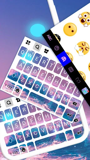 Shining Moon Keyboard Theme screenshot 3