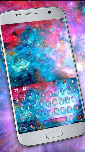 Shinning Galaxy Space Keyboard