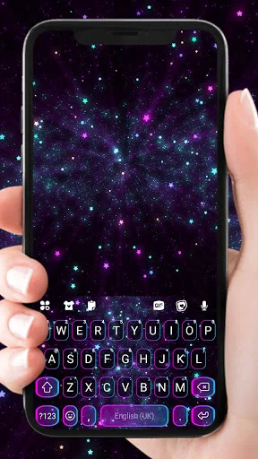 Shiny Galaxy Live Theme